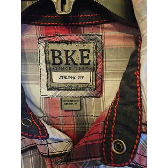 BKE by Buckle Men's long sleeve snap front long sleeve shirt - medium - Picture 4 of 7